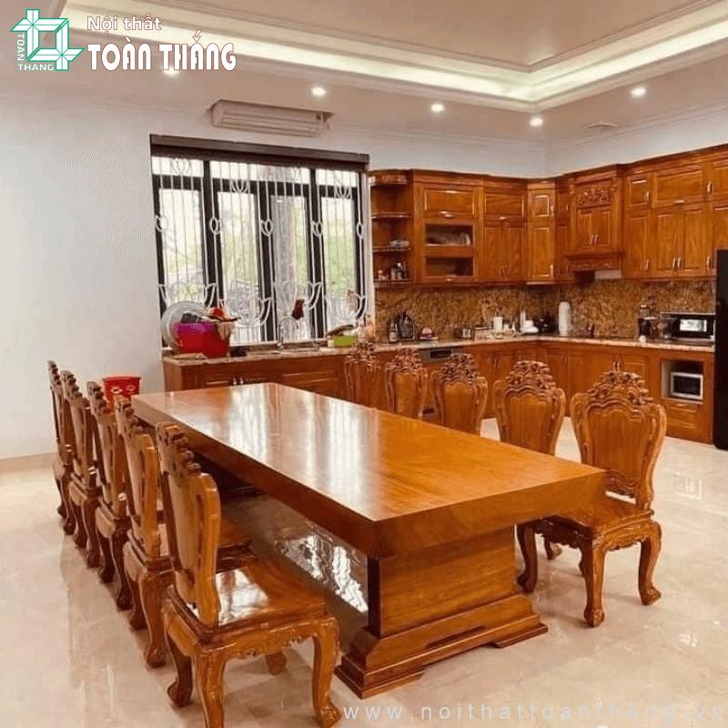 Gỗ Gõ Đỏ: Phân loại, đặc điểm, ứng dụng, giá thành năm 2026 8 Nội thất làm từ gỗ Gõ đỏ toát lên vẻ đẳng cấp sang trọng